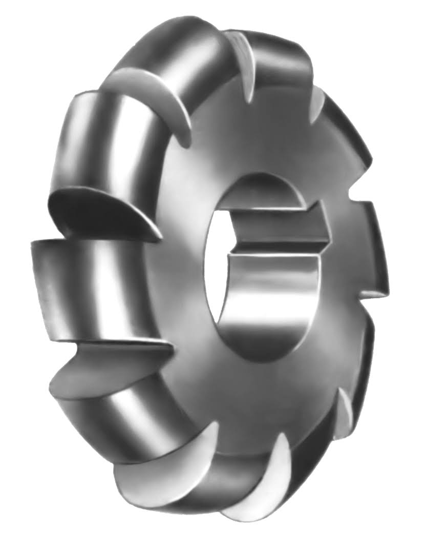 High Speed Steel Convex Cutter 0.812 Dia of Circle x 4 Dia. x 1.25 Hole K668841