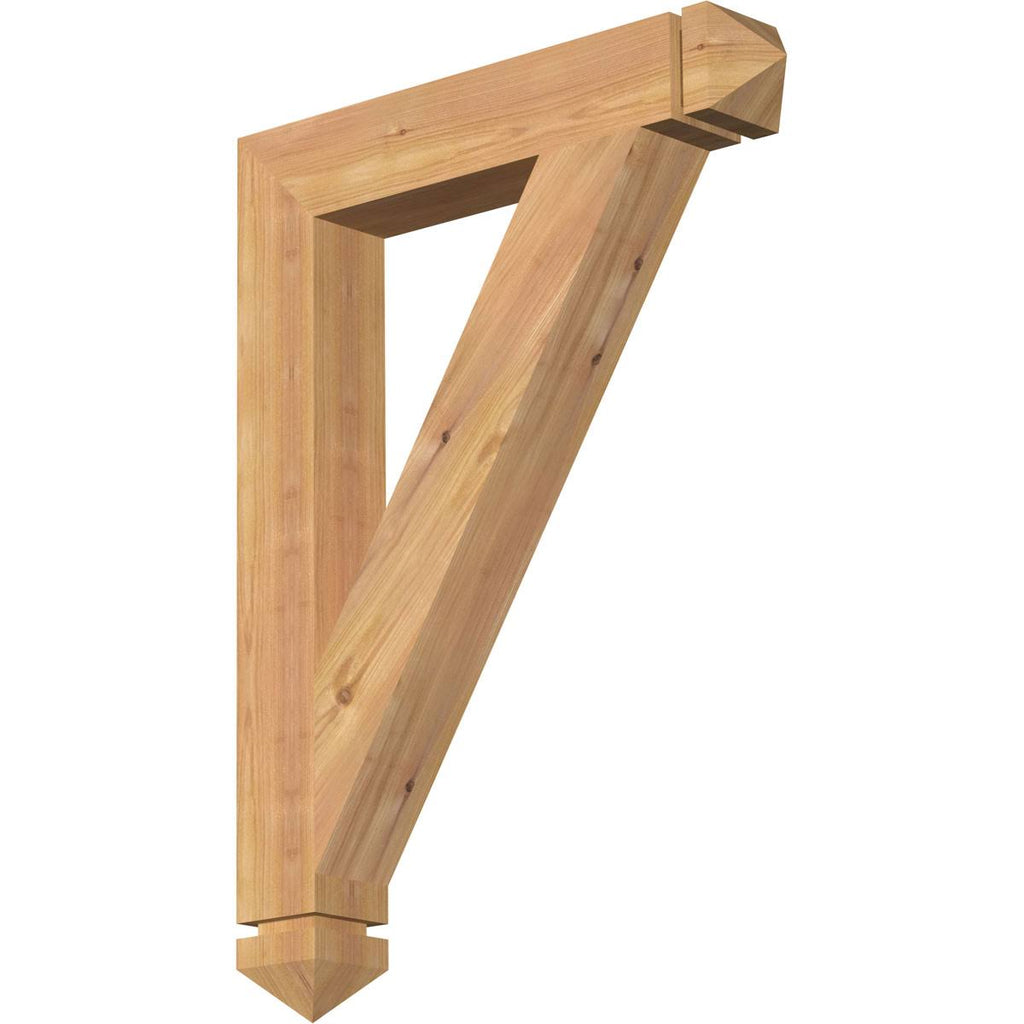 Western Red Cedar Smooth Bracket O832226