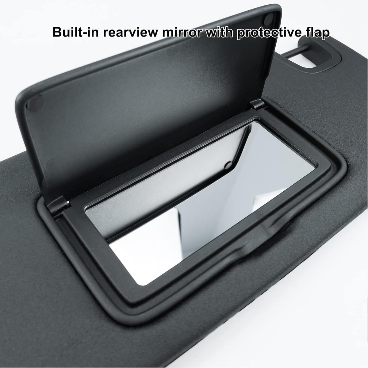 Left Driver Side Sun Visor for Jeep Wrangler JK 2007-2018 Pack of 2 V316021
