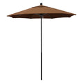 Teak Fiberglass Patio Umbrella G925
