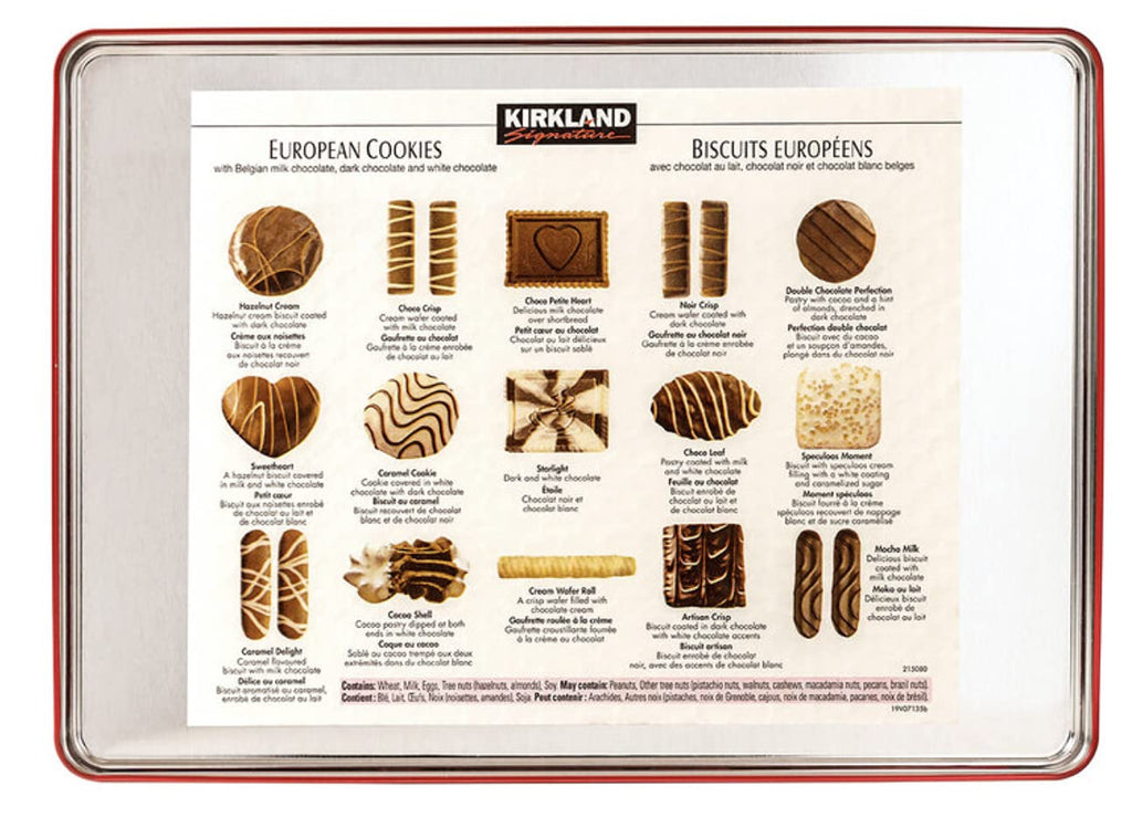 49.4 Oz European Cookies with Belgian Chocolate N811404