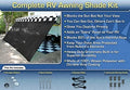 Black Awning Shade Complete Kit 10x20 C7782