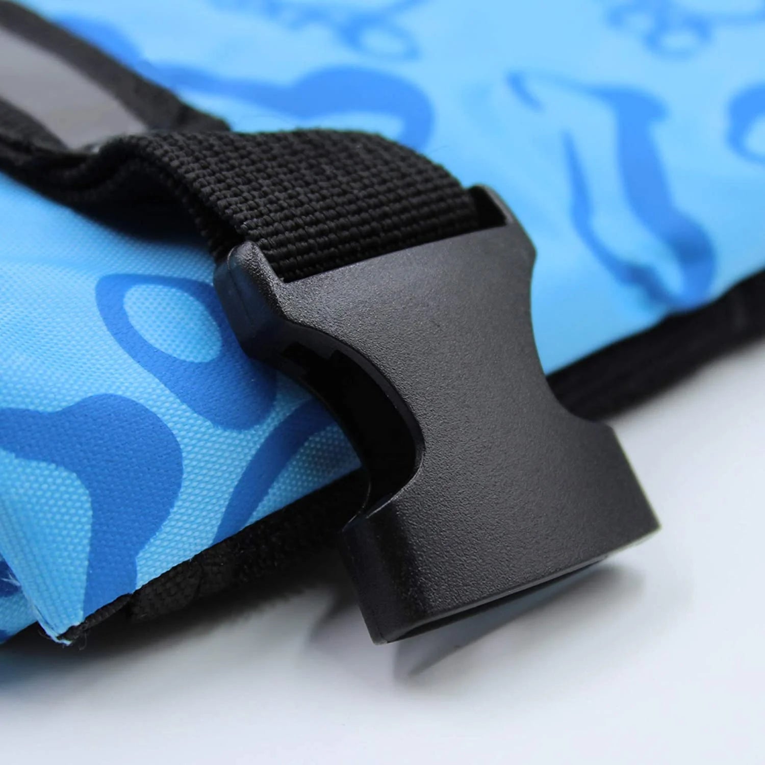 Blue Reflective Stripes Dog Life Jacket A583