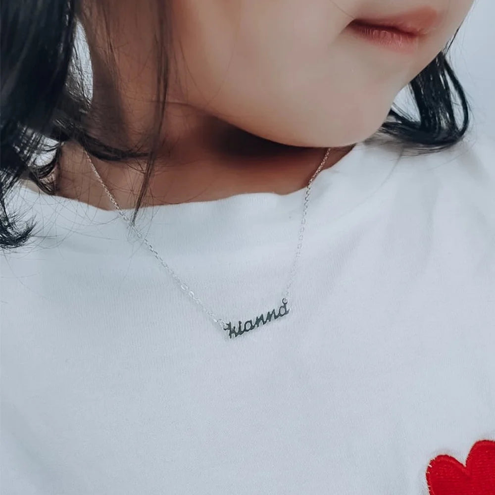Gold Plated Custom Name Necklace A35726