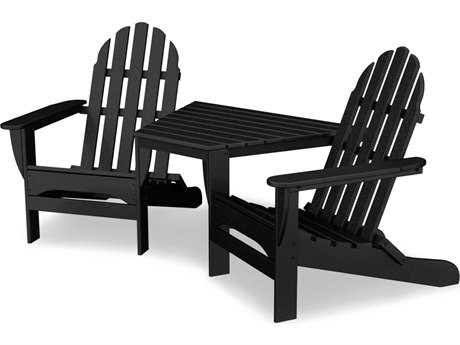 Lime Adirondack with Hideaway Ottoman Y15930