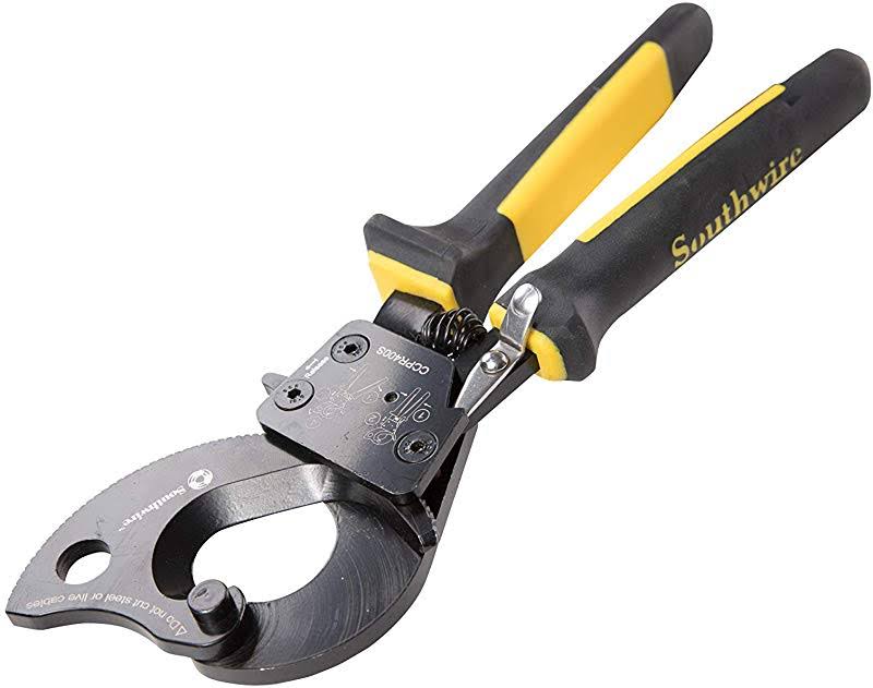 Ratcheting Cable Cutters with Comfort Grip Handles W369