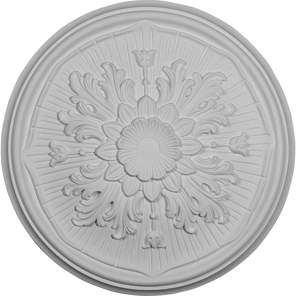 15 3/4x22OD x 5/8x22P Hand-Painted Ceiling Medallion Y973