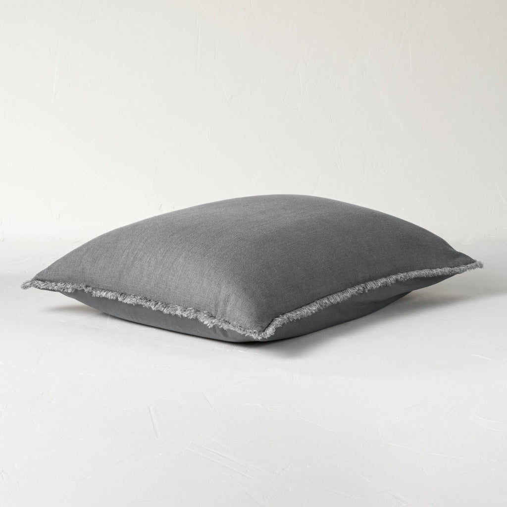 Full/Queen Linen Blend Comforter and Sham Set X2711