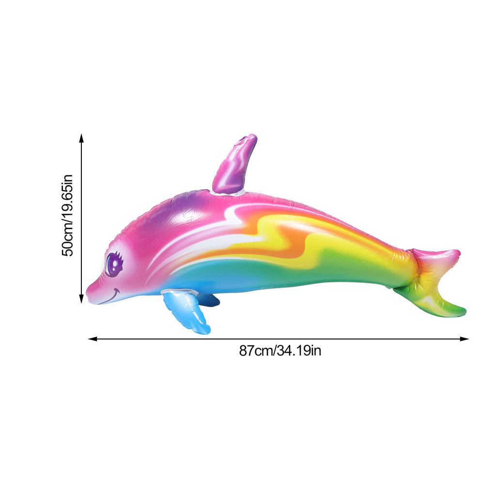 2pcs Big Inflatable Dolphin Toys K1281