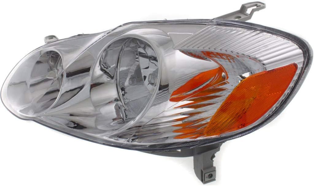 Toyota Corolla Headlight 2003 2004 Pair Q7912