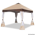 Caramel Crème 4-Leg Gazebo G4500