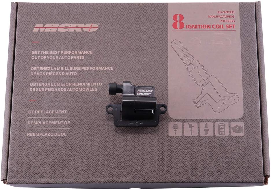 Pack of 8 Square Ignition Coil N855977