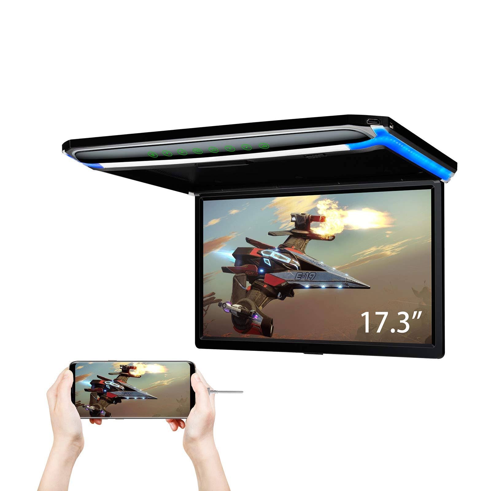 17.3 inch FHD Car Overhead Monitor with HDMI Port I7994