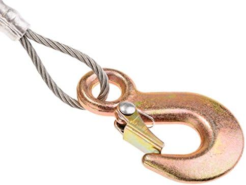 600lb Heavy Duty Hand Winch, 27-Foot Cable, Pack of 2 A400220