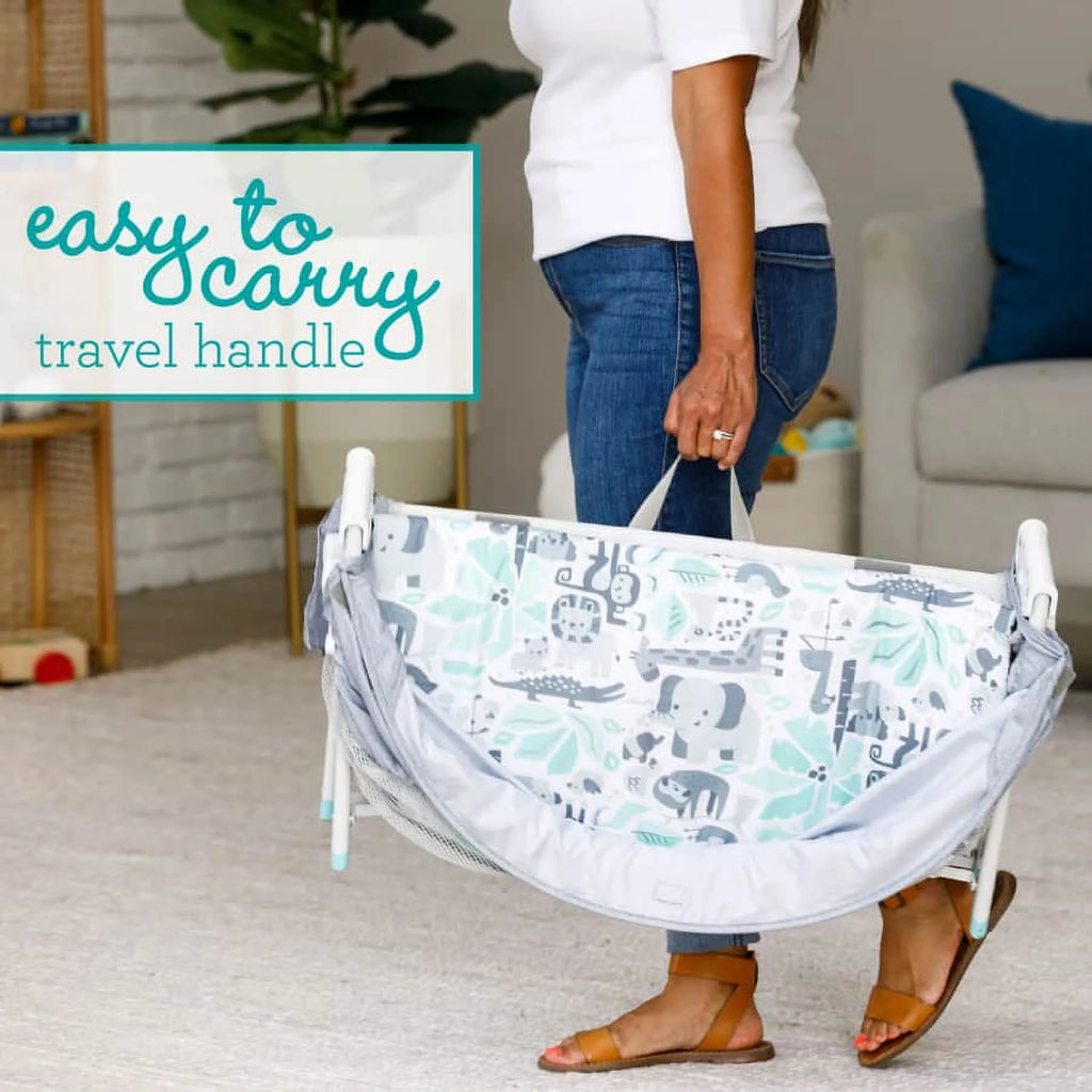 Gray Koala Fold & Go Bassinet N82744