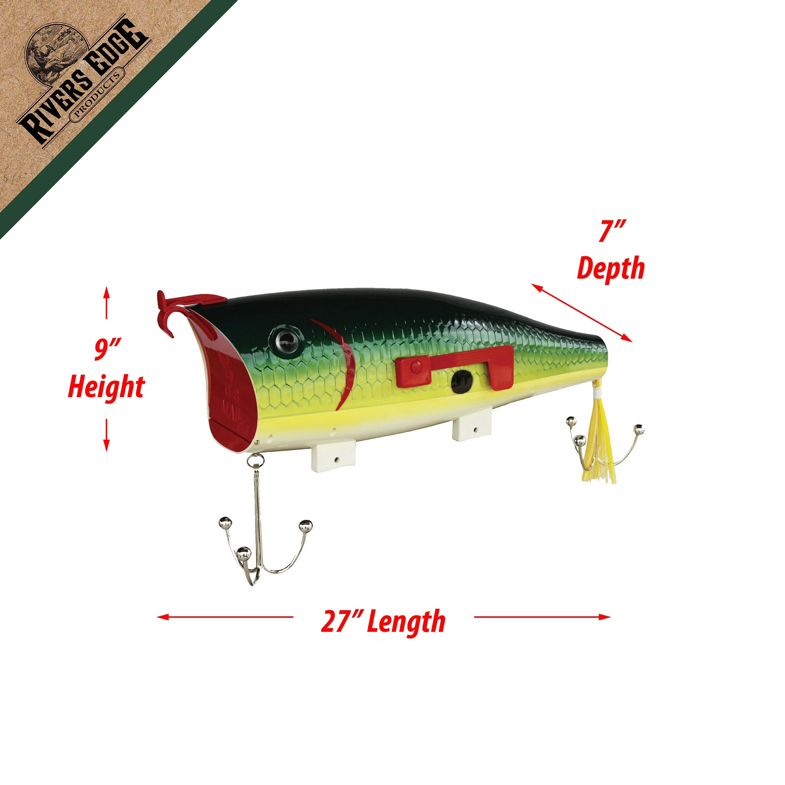 Green Shad Bass Fish Lure H387909