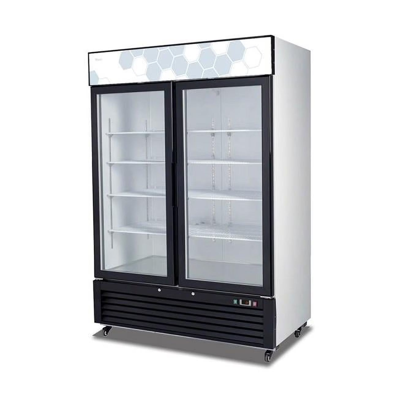 White Refrigerator Merchandiser V898