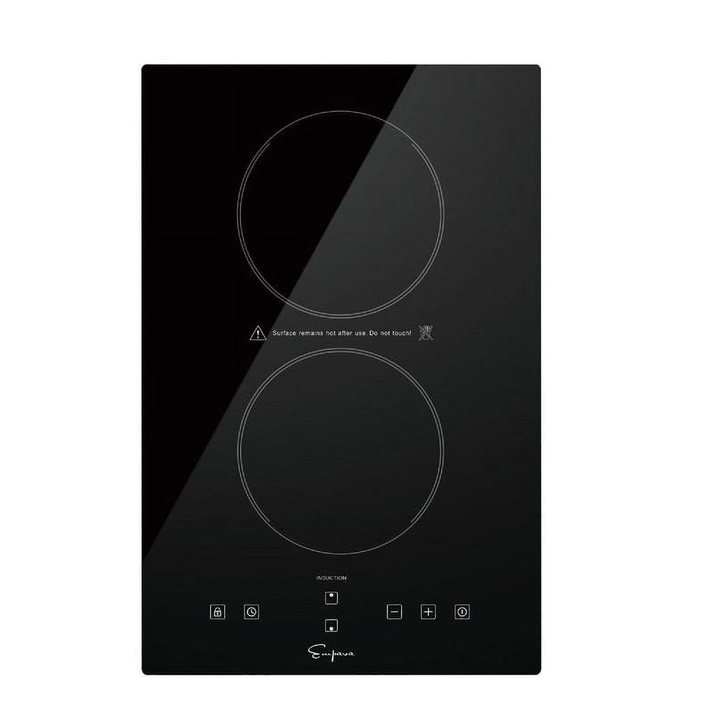 2 Burner Induction Cooktop with Ceramic Glass Surface D2670