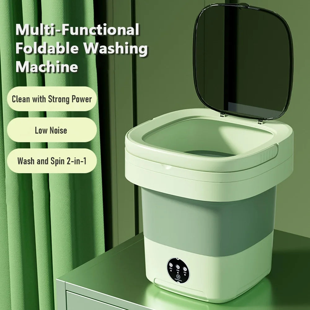 8L Portable Spin Dryer with Drain Hose S6420
