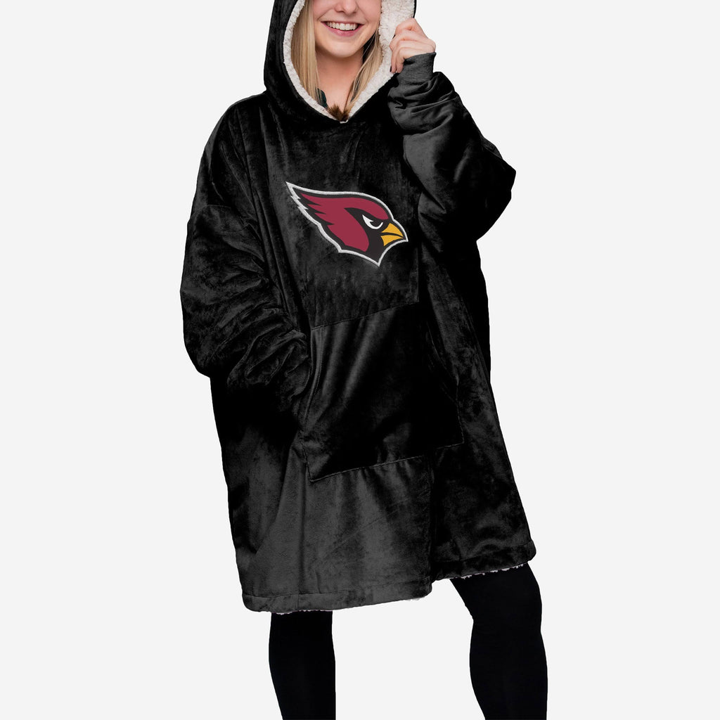 Black Reversible Sherpa Hoodie G43869