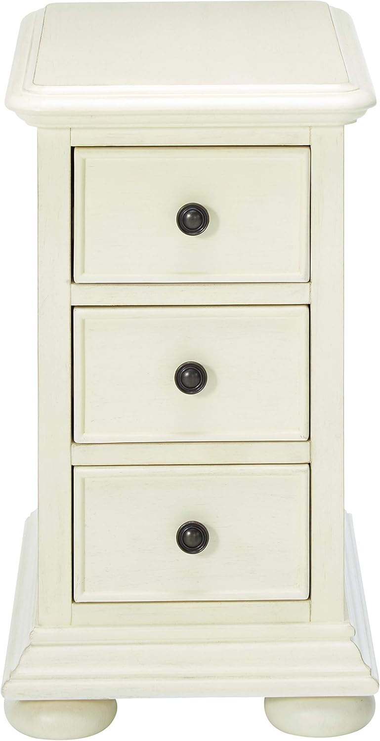 White Accent Chest Cabinet Q22721
