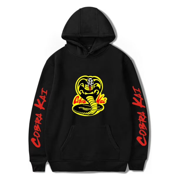 Karate Kid Cobra Kai Hoodie Unisex Sweatshirt Long Sleeve Casual Pullover W8597