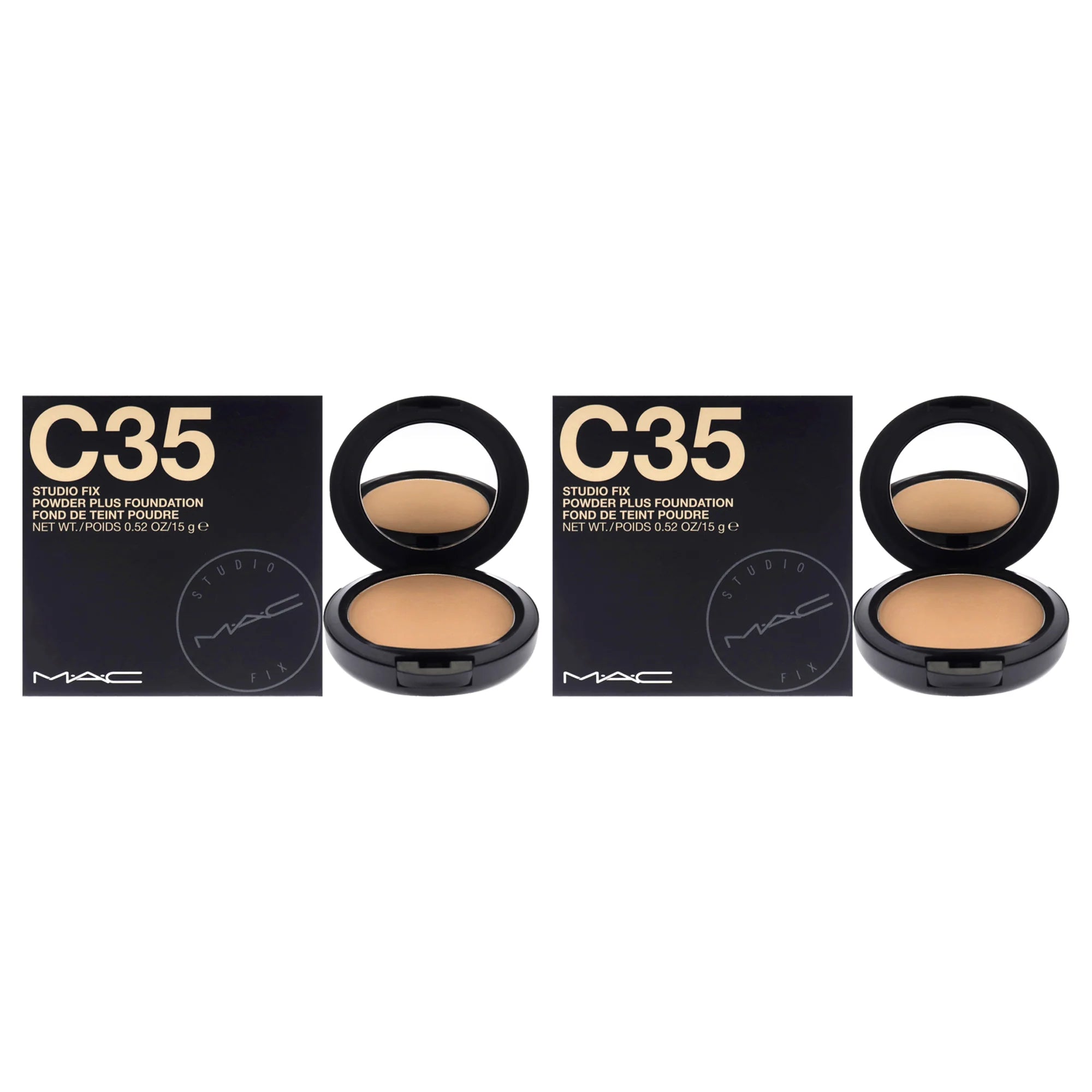 C35 Powder Plus Foundation 0.52 oz Pack of 2 L503
