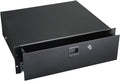 3U Steel Rack Drawer with Slam Latch & Keyed Lock E849