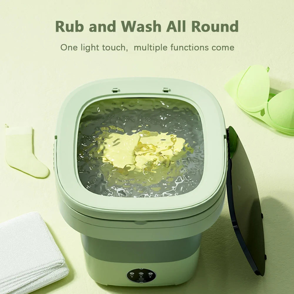 8L Portable Spin Dryer with Drain Hose S6420