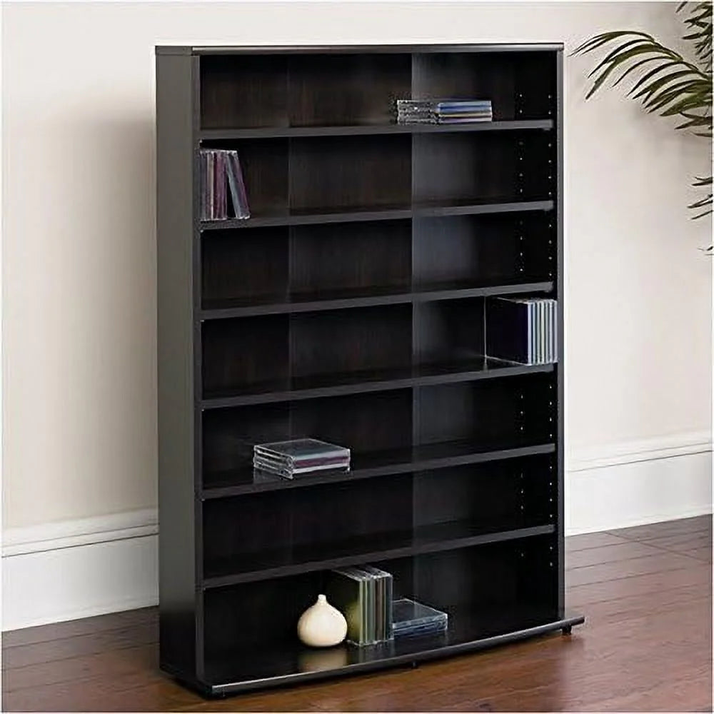 Cinnamon Cherry Multimedia Storage Rack C851