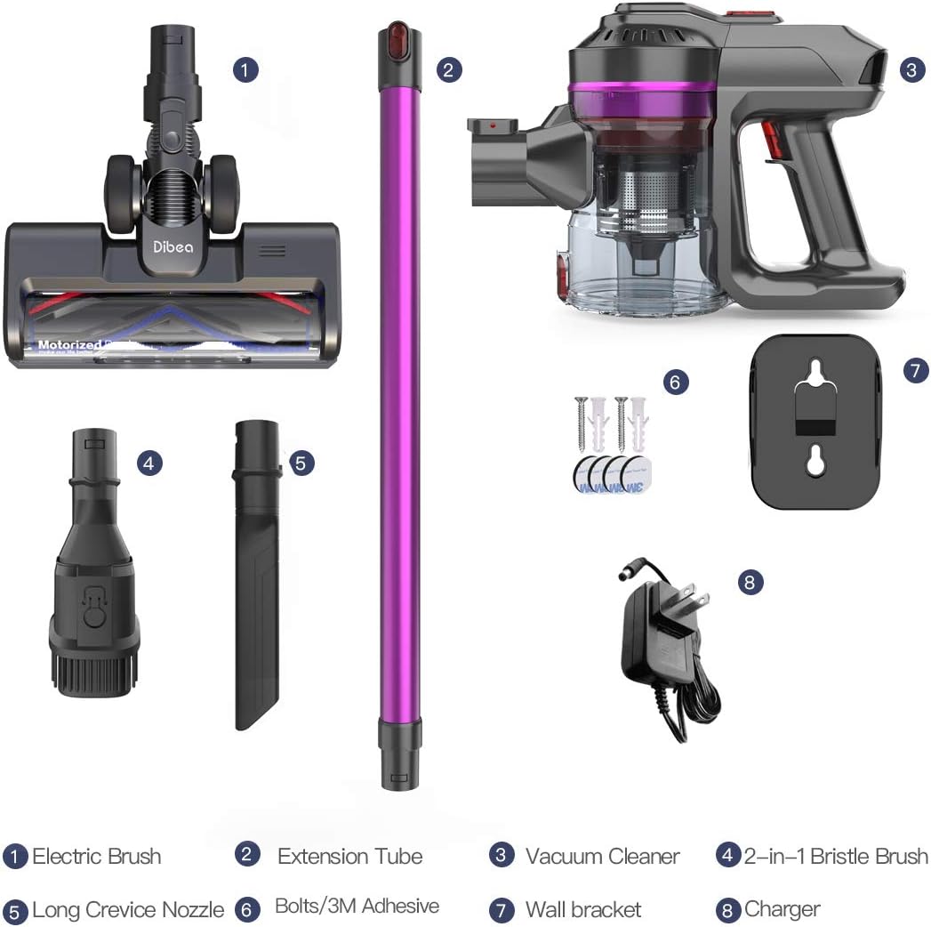 Cordless Stick Vacuum Cleaner 2 in 1 Handheld Vacuum B5077
