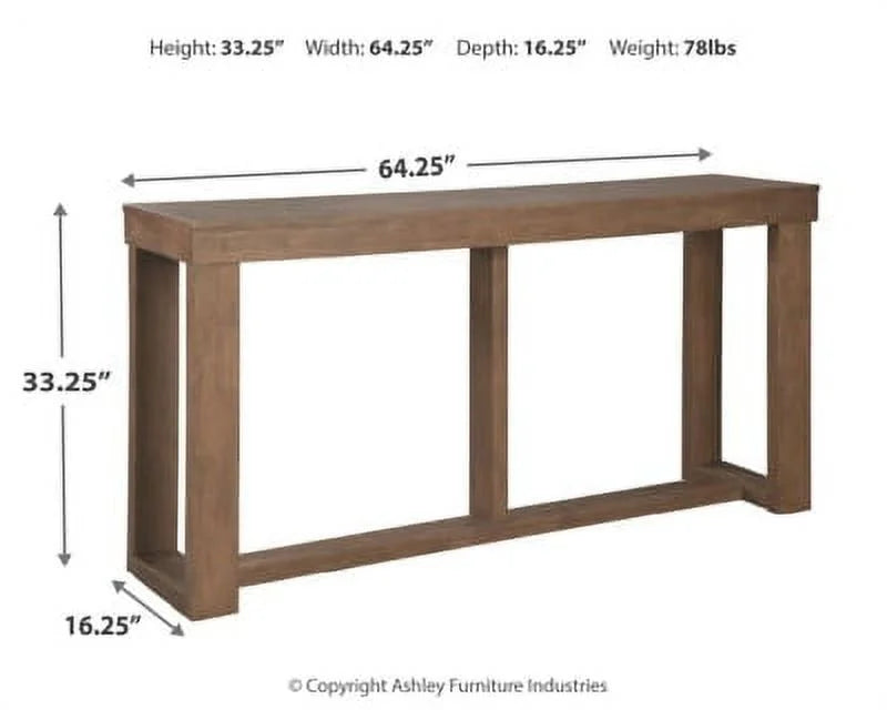 Gray Sofa Console Table L670