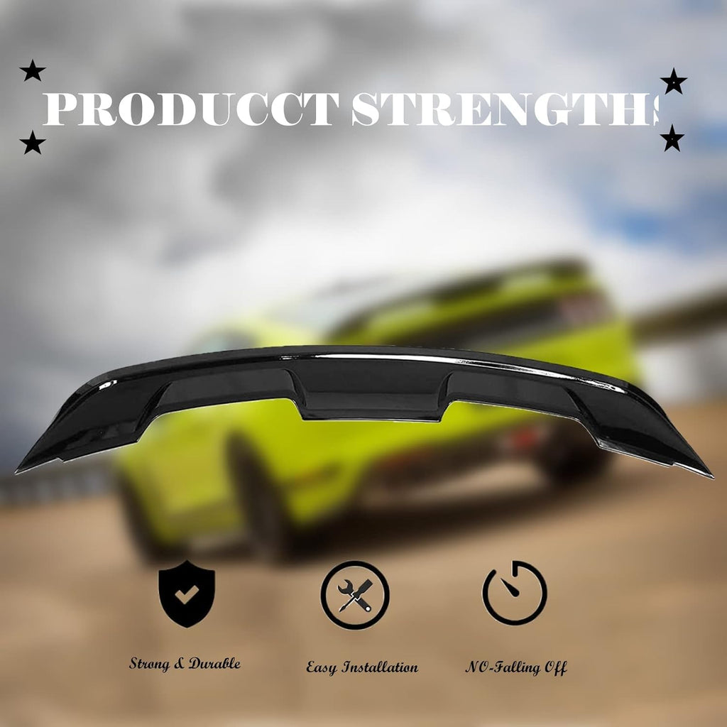 Glossy Black Rear Trunk Wing Spoiler T9798