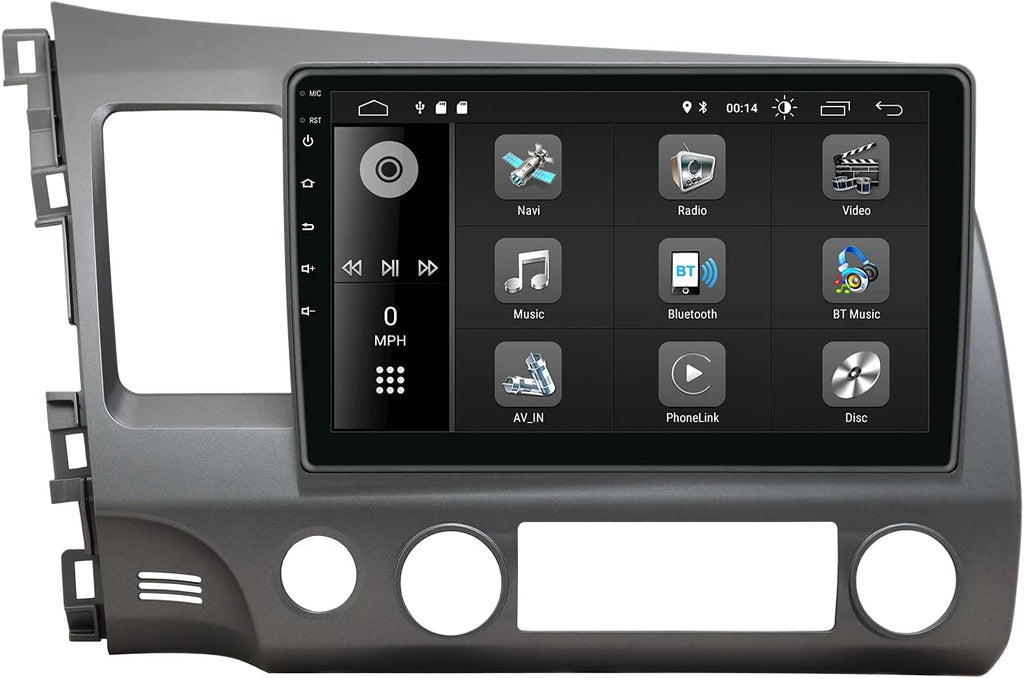 10.1 Inch IPS Touch Screen Car Stereo Head Unit with Bluetooth WiFi J643