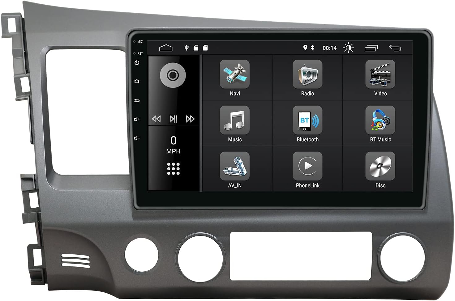10.1 Inch IPS Touch Screen Car Stereo Head Unit with Bluetooth WiFi J643