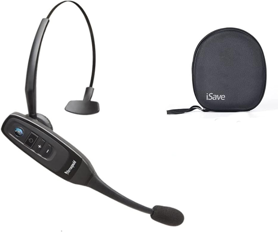 Noise Cancelling Wireless Bluetooth Headset with Carrying Case K61837