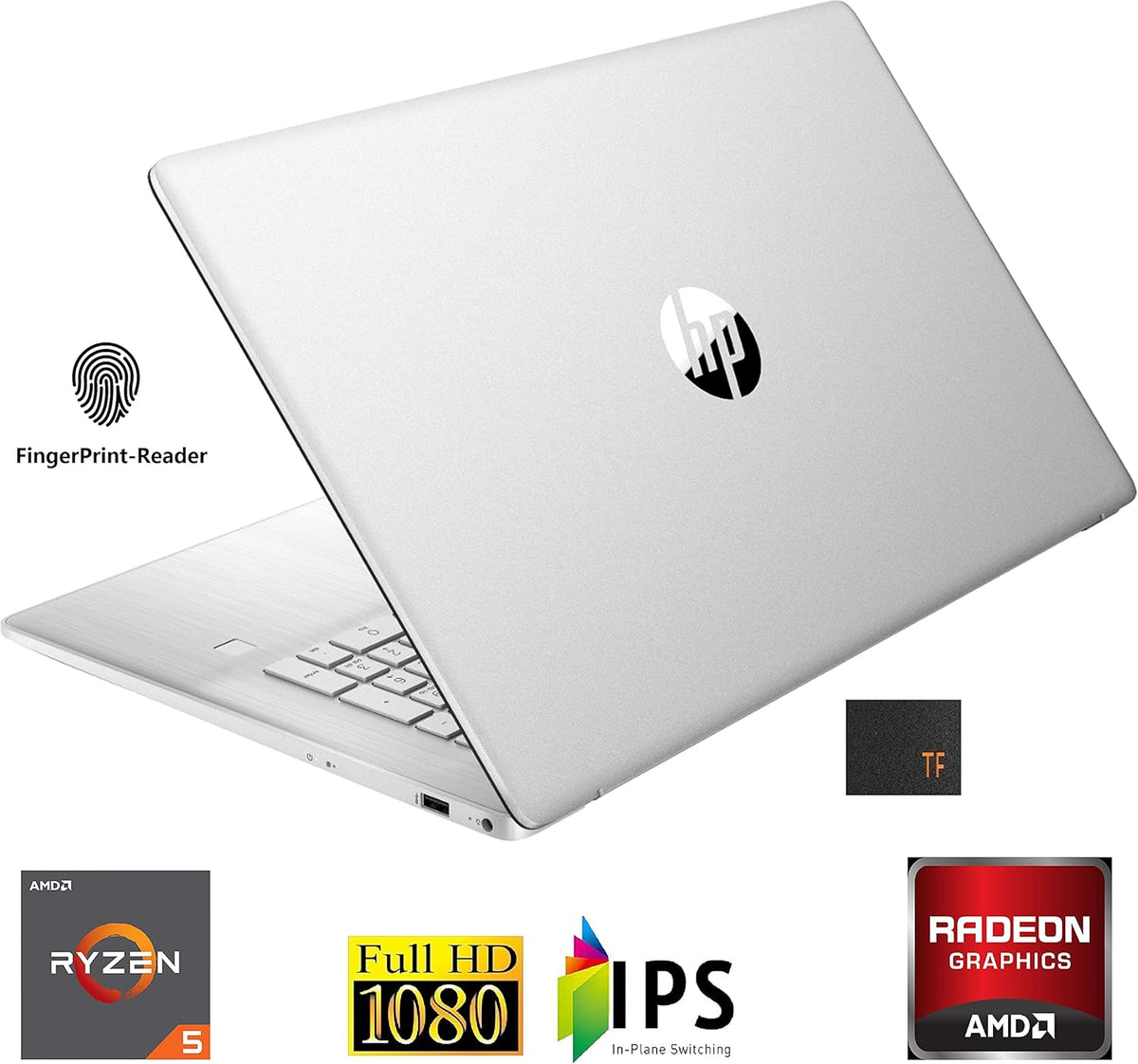17.3" FHD Anti-Glare Display 6-Core AMD Ryzen 5 5500 Processor 16GB Ram 256GB SSD Laptop Z8152
