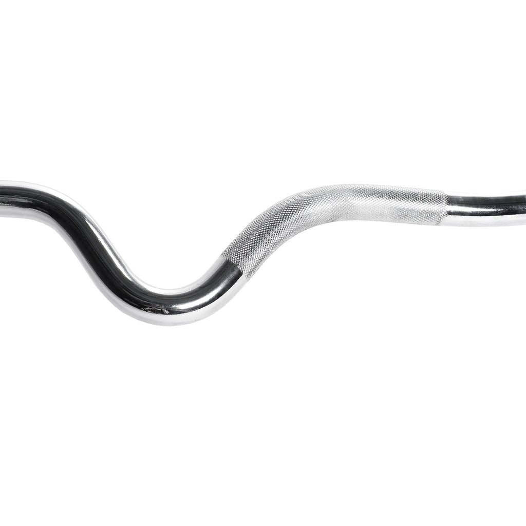 Chrome Olympic Super Curl Bar X96505