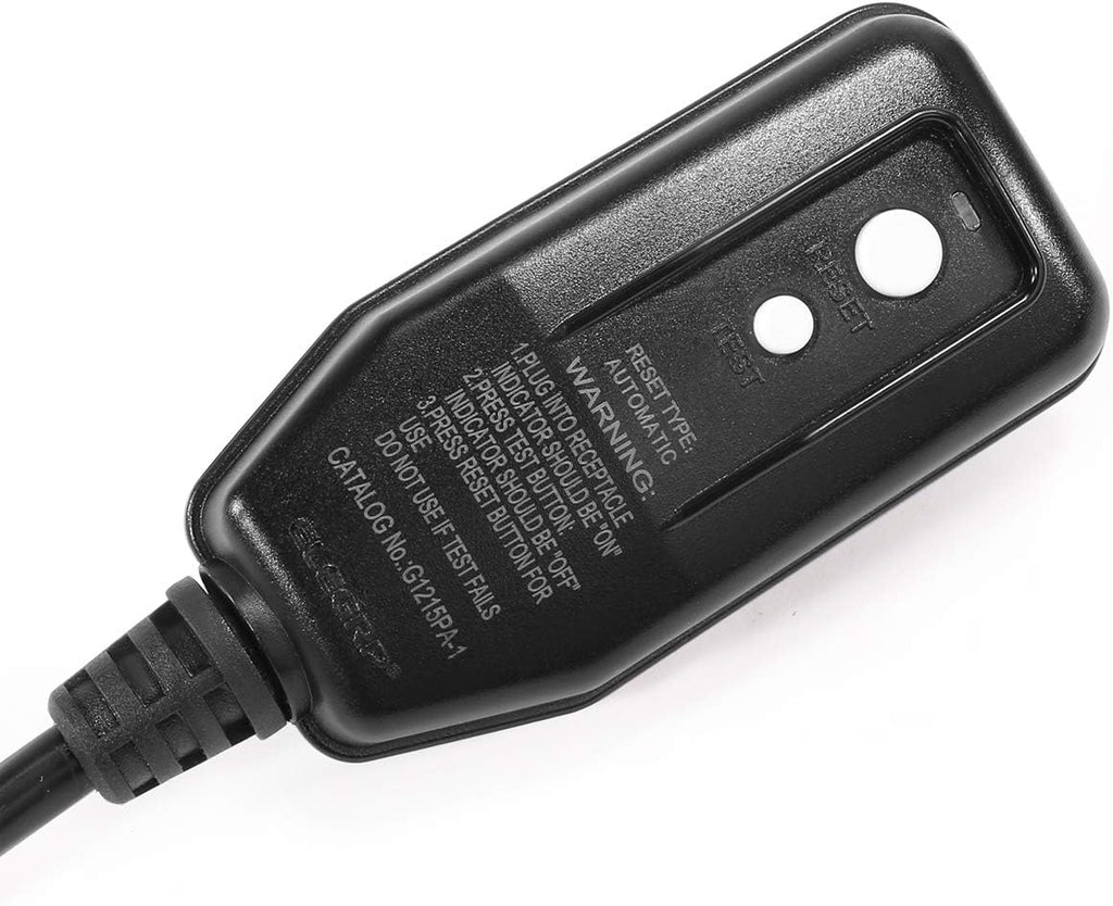 White/Black Above Ground Pool Cartridge Filter System with Built-in Pump D265888