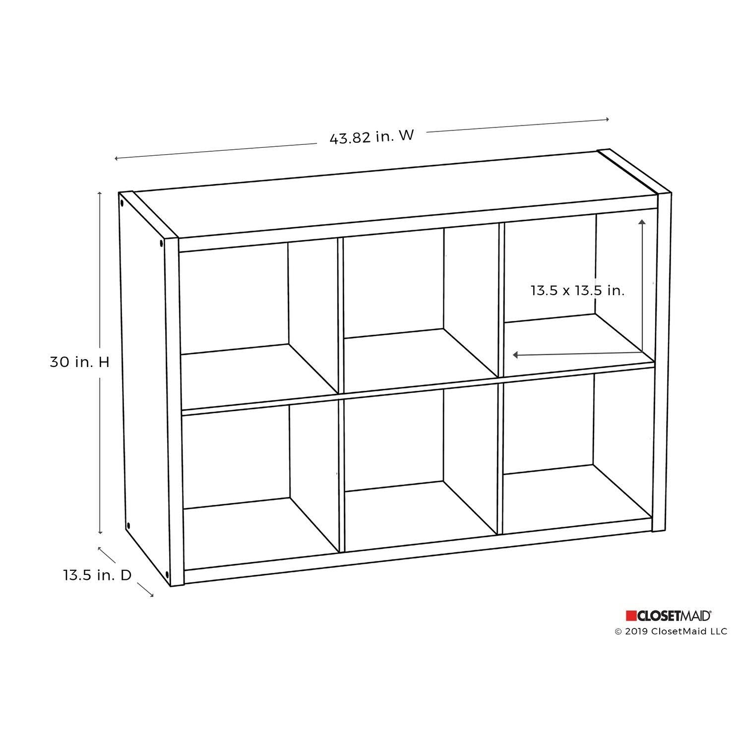 White Cube Bookcase M998985