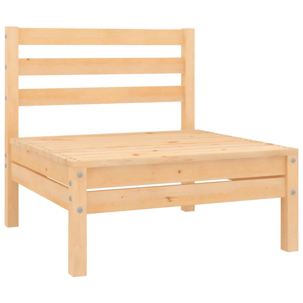 Patio 2-Seater Sofa Solid Pinewood D331986