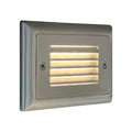 1-Light LED Accent Horizontal Louver Amber Brushed Nickel C5209