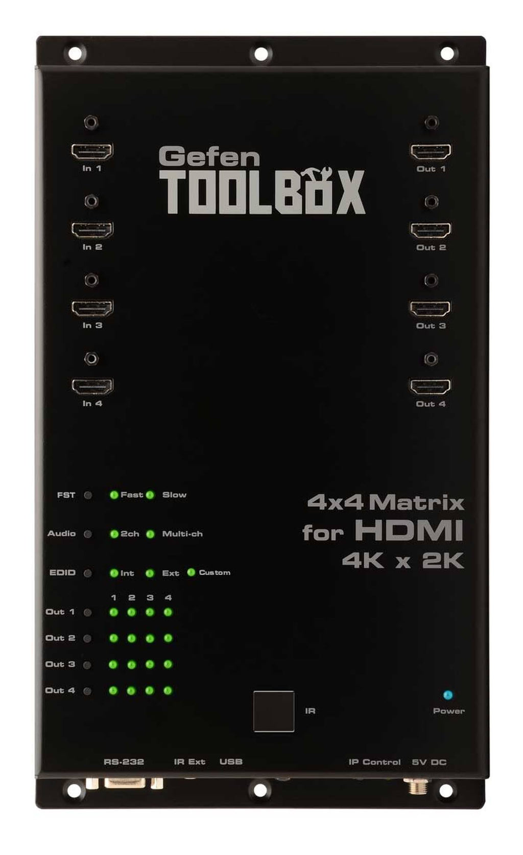 4x4 Matrix for HDMI Switch with 4 HDMI Ports F856