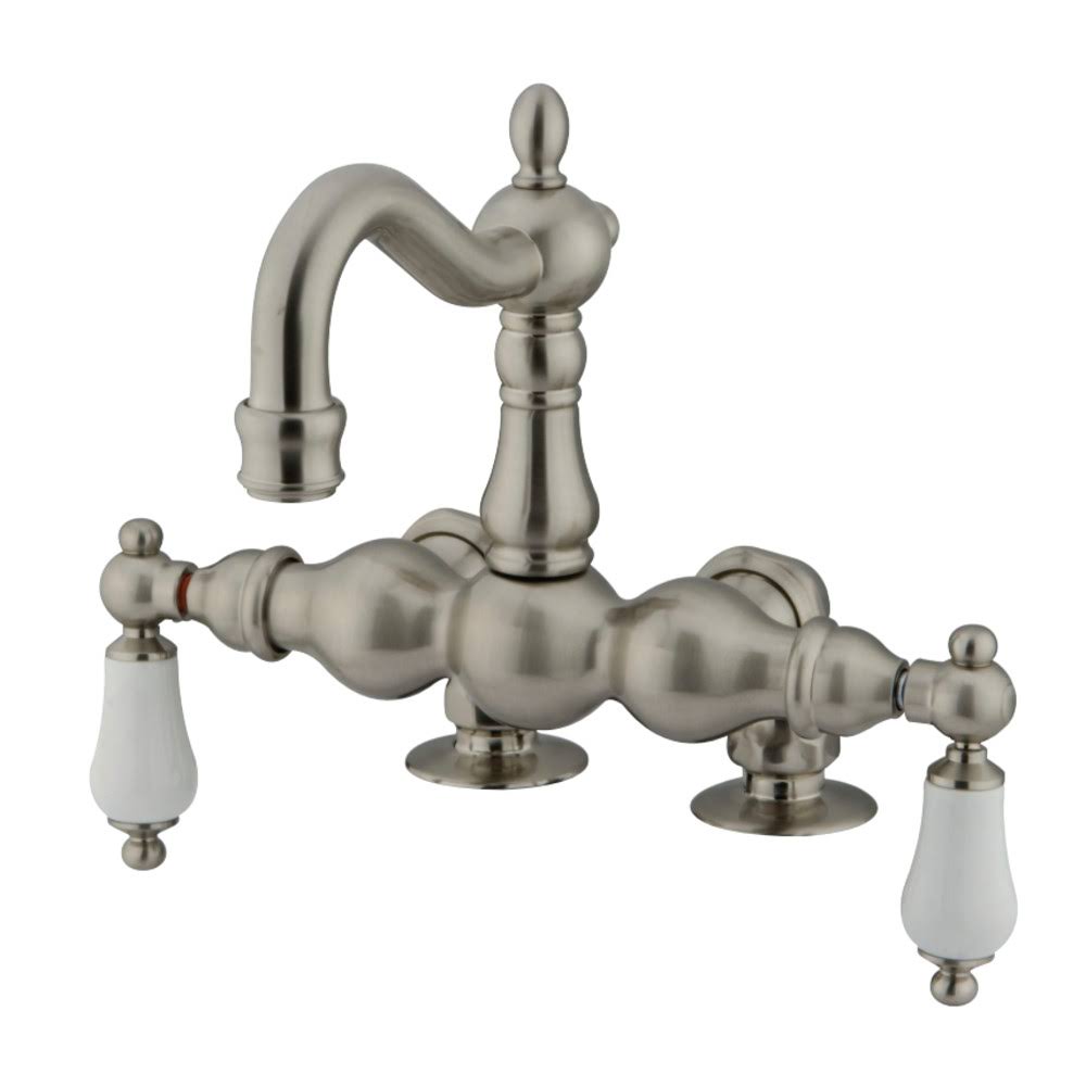 Vintage Satin Nickel Clawfoot Tub Filler Y4720