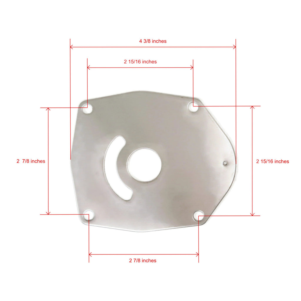 Water Pump Impeller Repair Kit For Mercury 80 HP Jet Outboard J581841