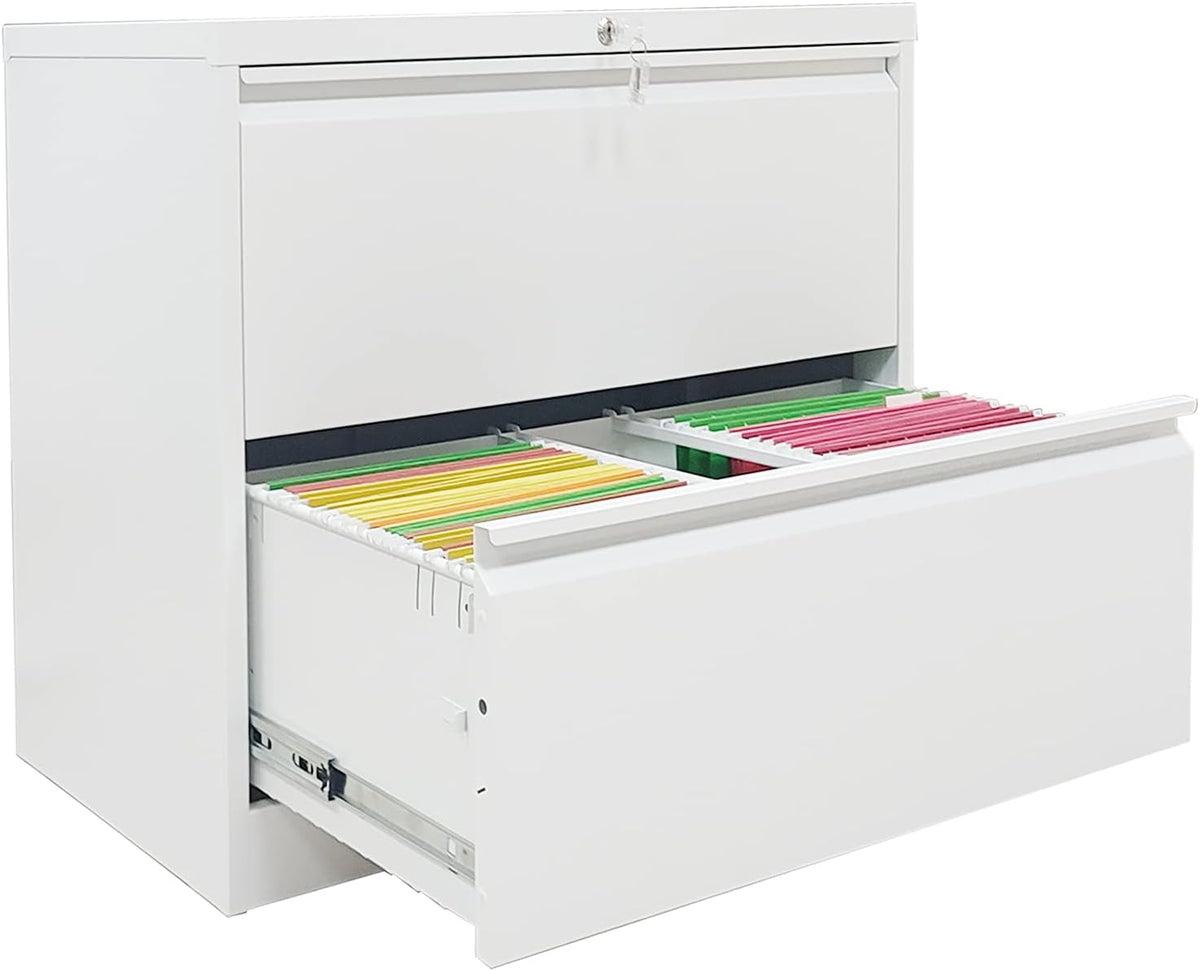 3 Drawer Metal Lateral File Cabinet with Lock B29603