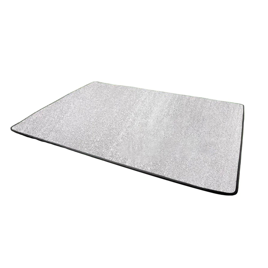 Camping Mat Aluminum Foil Sleeping Mattress Pad Waterproof Folding Insulation Foam Sleeping Mat 200cmx300cmx0.5cm C296521