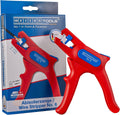 Automatic Wire Stripper for round cables 24-10 AWG (0.2-6 mm²), red, Pack of 2 M998