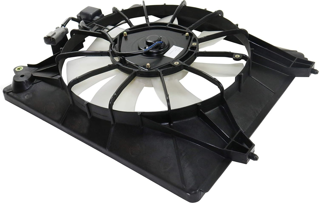 Radiator Cooling Fan with A/C Condenser Fan for 2007-2009 Honda CR-V Left & Right Q486
