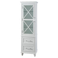 White Linen Cabinet L667816
